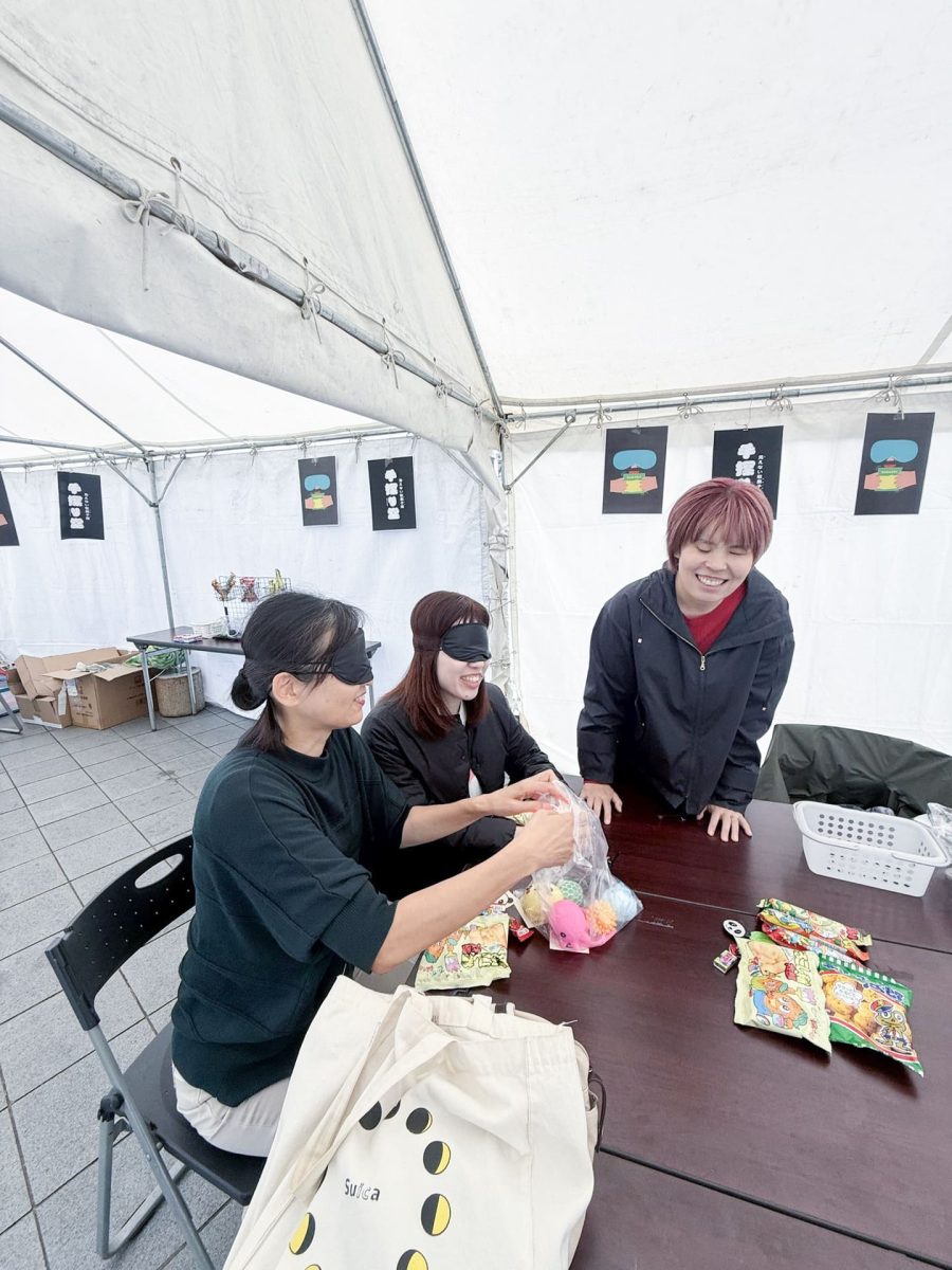 見えない駄菓子屋 手探り堂ワークショップ3